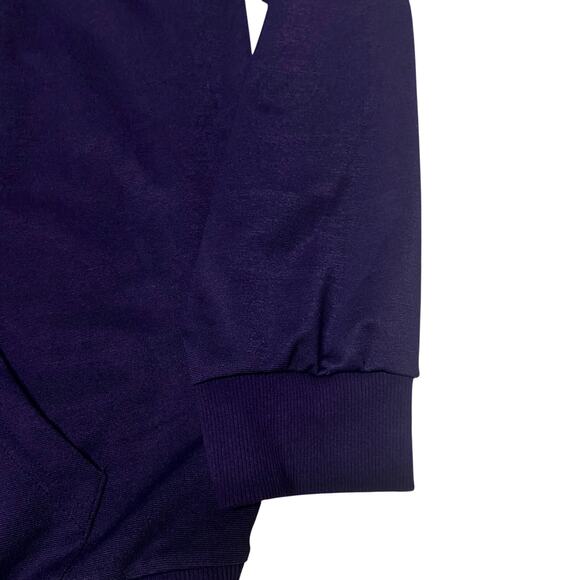 Coofandy Hoodie Dark Purple Draw String Preppy Light Weight Pocket Size L - Picture 12 of 15